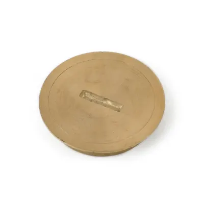 REGISTRO + SUMIDERO MODELO 2'' EN BRONCE ORO WERKEN