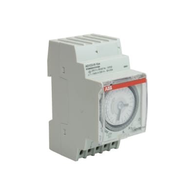 INTERRUPTOR HORARIO ANALOGICO DIARIO 16A 230VAC 1NA RESERVA 150 HORAS 2CSM208151R1000 ABB