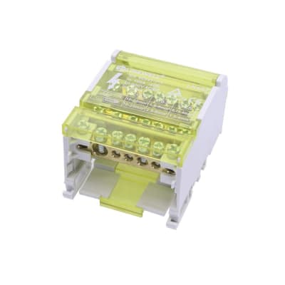 REPARTIDOR MODULAR TETRAPOLAR 125A 20KA 500V 2X16+5X6MM LK-407 LINKWELL