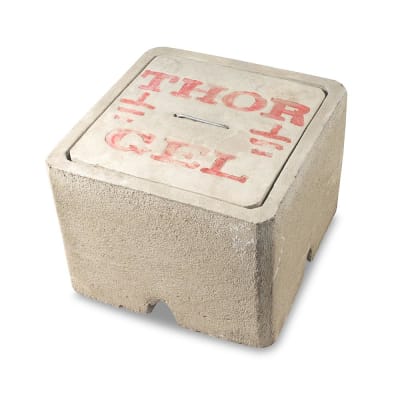 CAJA PARA PUESTA A TIERRA DE CONCRETO ARELCO