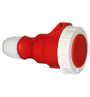 TOMA AEREA 16A 3P+T 415V ROJO 6H IP67 MULTI-GRIP 310340 BALS