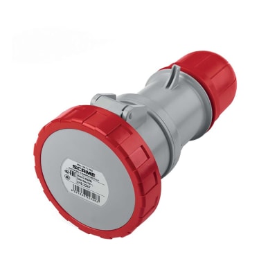 TOMACORRIENTE AEREO INDUSTRIAL 3X32A+N+T 415V IP67 6H OPTIMA 318.3247 SCAME