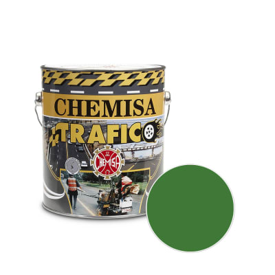 PINTURA PARA TRAFICO VERDE 1 GALON CHEMISA