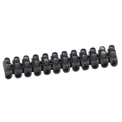 BORNERA DE REGLETA 10MM2 12 BORNES NYLBLOC NEGRO 34215 LEGRAND