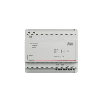 ALIMENTADOR SISTEMA DE 2 HILOS CON VIDEO 346050 BTICINO