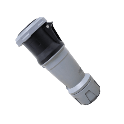 TOMA AEREO 125AMP 3P+T 500V NEGRO 7H IP67 POWERTOP PLUS MENNEKES