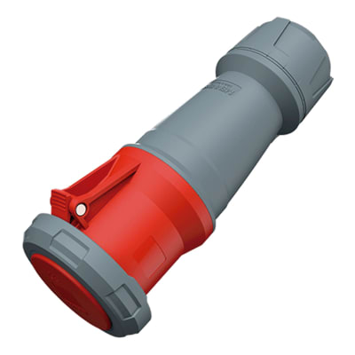 TOMA AEREO 125AMP 3P+N+T 415V ROJO 6H IP67 POWERTOP PLUS MENNEKES