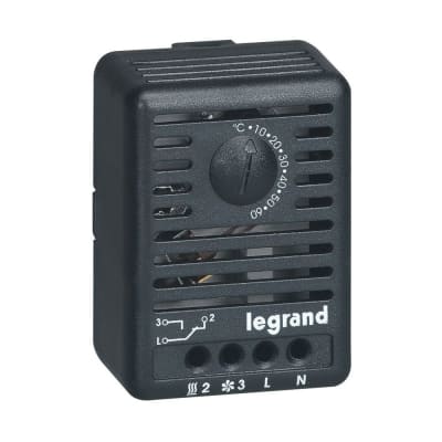 TERMOSTATO PARA VENTILADOR 5-60°C 1NC/1NA 34847 LEGRAND