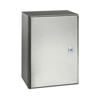 TABLERO P/ADOSAR DE ACERO INOXIDABLE 400X300X200MM CON PUERTA 35201 LEGRAND