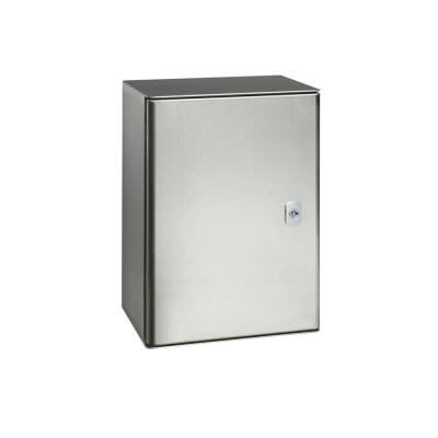 TABLERO P/ADOSAR DE ACERO INOXIDABLE 600X400X250MM CON PUERTA 35205 LEGRAND