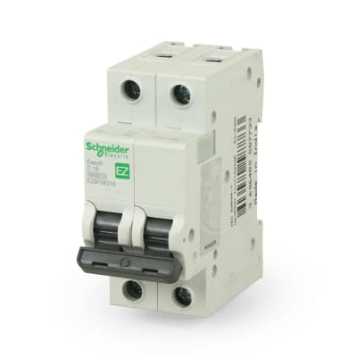 INTERRUPTOR TERMOMAGNETICO EASY 9 MODELO 2X16A SCHNEIDER ELECTRIC