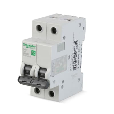 INTERRUPTOR TERMOMAGNETICO EASY9 MCB 2X40A BLANCO PVC SCHNEIDER ELECTRIC