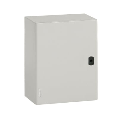TABLERO P/ADOSAR METALICO 500X400X200MM CON PUERTA C/PLANCHA DE MONTAJE 36918 LEGRAND