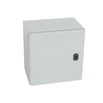 TABLERO P/ADOSAR METALICO 300X300X200MM CON PUERTA C/PLANCHA DE MONTAJE 36955 LEGRAND