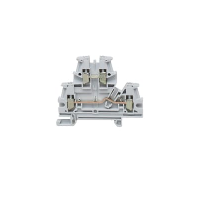 BORNE DE CONEXION 4MM2 PARA 2 CONEXION SIMPLE 1 PISO VIKING3 37168 LEGRAND