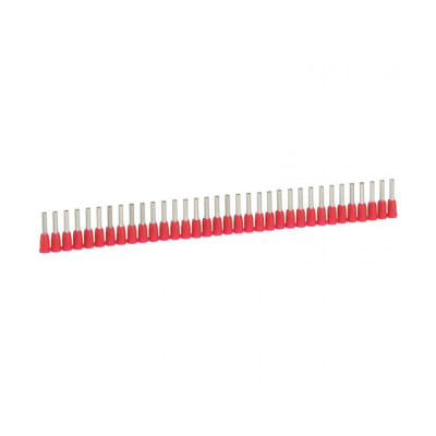 TERMINAL AISLADO SOBREMOLDEADO 18AWG (1MM2) ROJO X40UND 37663 LEGRAND
