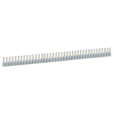 TERMINAL AISLADO SOBREMOLDEADO 14AWG (2.5MM2) GRIS X40UND 37666 LEGRAND