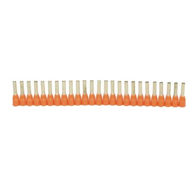 TERMINAL AISLADO SOBREMOLDEADO 12AWG (4MM2) ANARANJADO X25UND 37667 LEGRAND