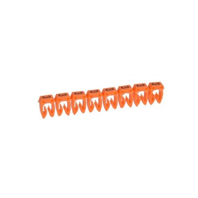 MARCADOR NUMERO: 3 PARA CABLE 0.5-1.5MM2 ANARANJADO X30UND 38213 LEGRAND