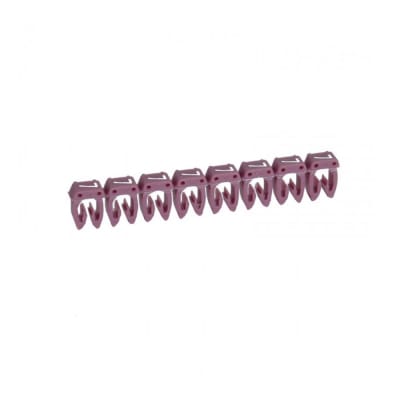 MARCADOR NUMERO: 7 PARA CABLE 1.5-2.5MM2 VIOLETA X30UND 38227 LEGRAND
