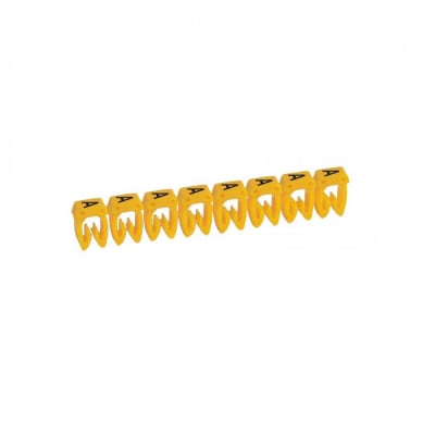 MARCADOR LETRA: A PARA CABLE 0.5-1.5MM2 X30UND 38300 LEGRAND