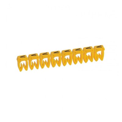 MARCADOR LETRA: V PARA CABLE 1.5-2.5MM2 X30UND 38351 LEGRAND