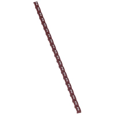 DIGITOS DUPLIX NUMERO: 2 ROJO X20UND 38402 LEGRAND