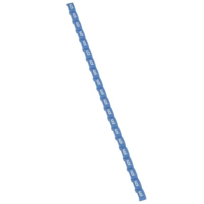 DIGITOS DUPLIX NUMERO: 6 AZUL X20UND 38406 LEGRAND