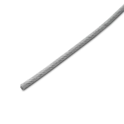 CABLE DE ACERO 3/32'' X 1/8'' - VENTA POR METRO LINEAL SM