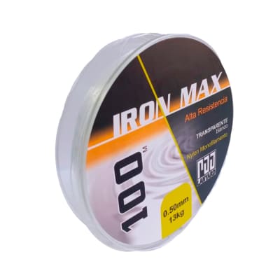 HILO DE NYLON TRANSPARENTE 0.50MM X 100 M KINGCORD