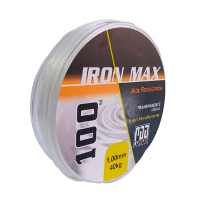 HILO NYLON PARA PESCAR TRANSPARENTE 1MM X 100MT KINGCORD