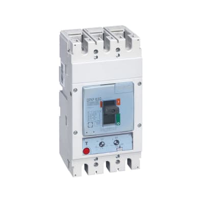 INTERRUPTOR TERMOMAGNETICO REGULABLE 3X504-630A 70/36KA 230/415V 422004 LEGRAND