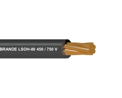 LSOH–80 (H07Z1-R) 450/750V CABLE 400AWG-MCM A040700122 BRANDE