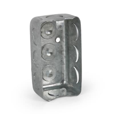 CAJA DE PASO RECTANGULAR SEMIPESADA 1/2'' JORMEN