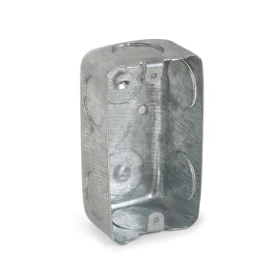 CAJA DE PASO RECTANGULAR SEMIPESADA 3/4'' JORMEN