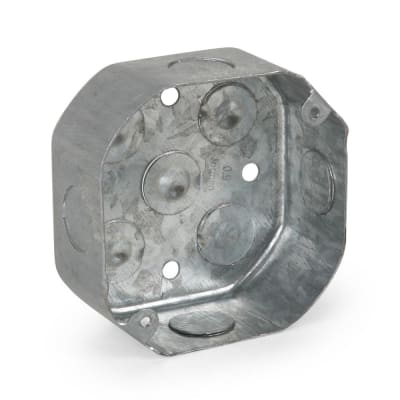 CAJA OCTOGONAL SEMIPESADA METAL 1/2'' JORMEN