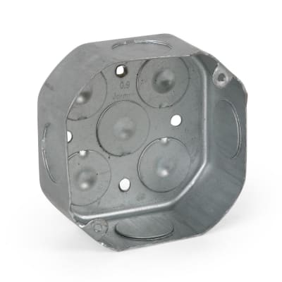 CAJA OCTOGONAL SEMIPESADA METAL 3/4'' JORMEN