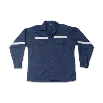 CAMISA DRILL TEC AZUL TALLA SMALL WERKEN