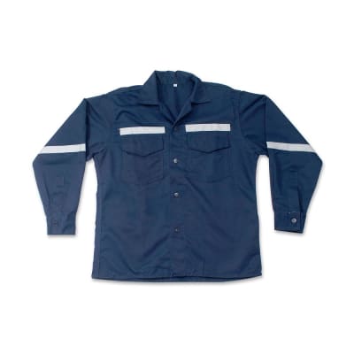 CAMISA DRILL TEC AZUL TALLA MEDIUM WERKEN