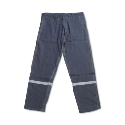 PANTALON DENIM 100% ALGODON CON CINTA REFLECTIVA - TALLA: MEDIUM WERKEN