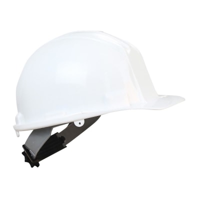 CASCO JOCKEY D/4 PUNTAS CON RACHET BLANCO BELLCOX