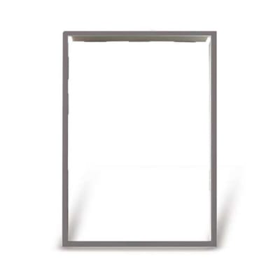 RIBETE GRIS PLACA BAUHAUS (1 - 4 MODULOS) CAMBRE