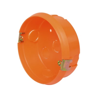 CAJA PARA EMPOTRAR REDONDA DE RESINA 108X40MM 500/4 BTICINO