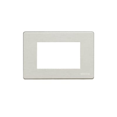 PLACA DE ALUMINIO 3 POLOS RECTANGULAR P/SOPORTE 503SA 503/3A/X BTICINO