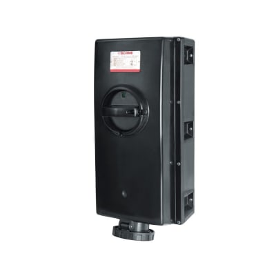 TOMACORRIENTE P/ADOSAR C/ENCLAVAMIENTO 3X125A+T 500V IP66 7H ZONA 121 504.125866 SCAME