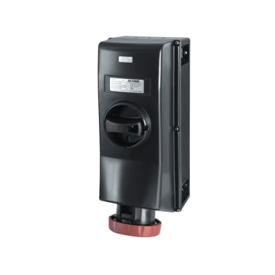 TOMACORRIENTE P/ADOSAR C/ENCLAVAMIENTO 3X63A+T 500V IP66 7H ZONA 121 504.63866 SCAME