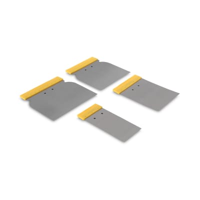 JUEGO DE CUÑAS MANGO PLASTICO X4 PIEZAS PRETUL