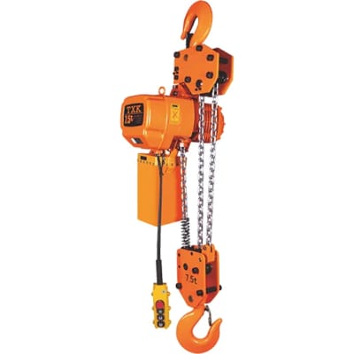 POLIPASTO CADENA C/GANCHO 7.5T SSDHL7.5-03 2.2M/MIN 3KW TXK