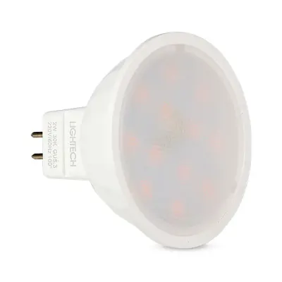 DICROICO LED GU5.3 4W LUZ CALIDA LIGHTECH