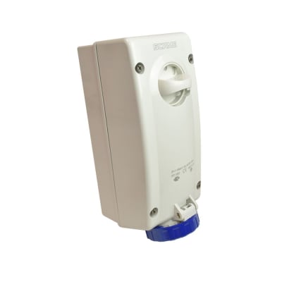 TOMACORRIENTE P/ADOSAR C/ENCLAVAMIENTO 2X16A+T 250V IP67 6H ADVANCE2 561.1683 SCAME